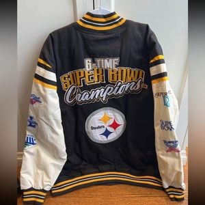 Pittsburg Steelers Vintage Varsity Jacket